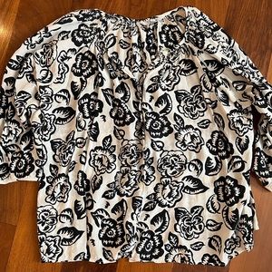 Tucker silk blouse